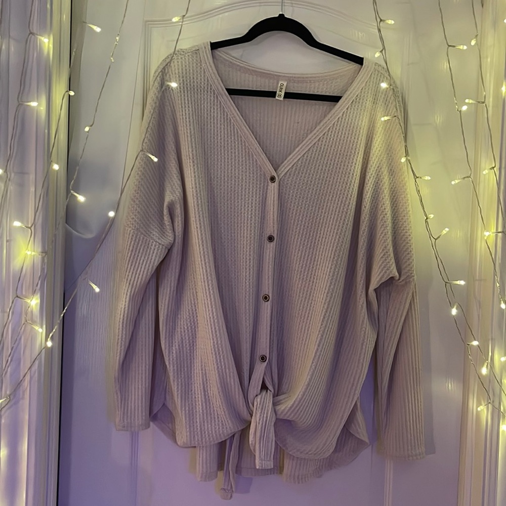 Cream shirt